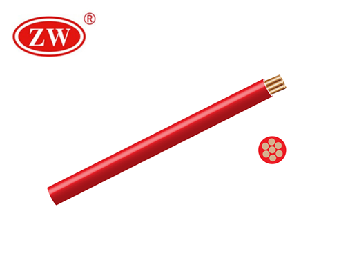 House Wire Red 4mm
